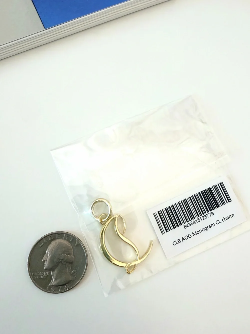 Christian Louboutin Monogram CL Charm